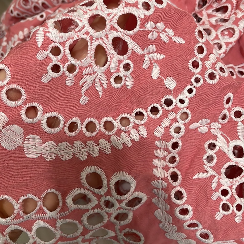 Gianni Bini Coral Off-Shoulder Dress - Picture 4 of 7